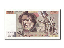 France, 100 Francs, 100 F 1978-1995 ''Delacroix'', 1989, KM #154d, AU(55-58), B.