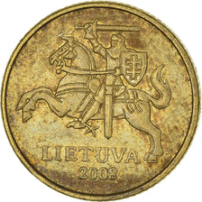 Moneta, Litwa, 10 Centu, 2008