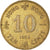 Moneda, Hong Kong, 10 Cents, 1986