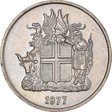Coin, Iceland, 5 Kronur, 1977