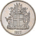 Coin, Iceland, 5 Kronur, 1977