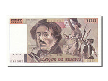 Banconote, Francia, 100 Francs, 100 F 1978-1995 ''Delacroix'', 1990, SPL