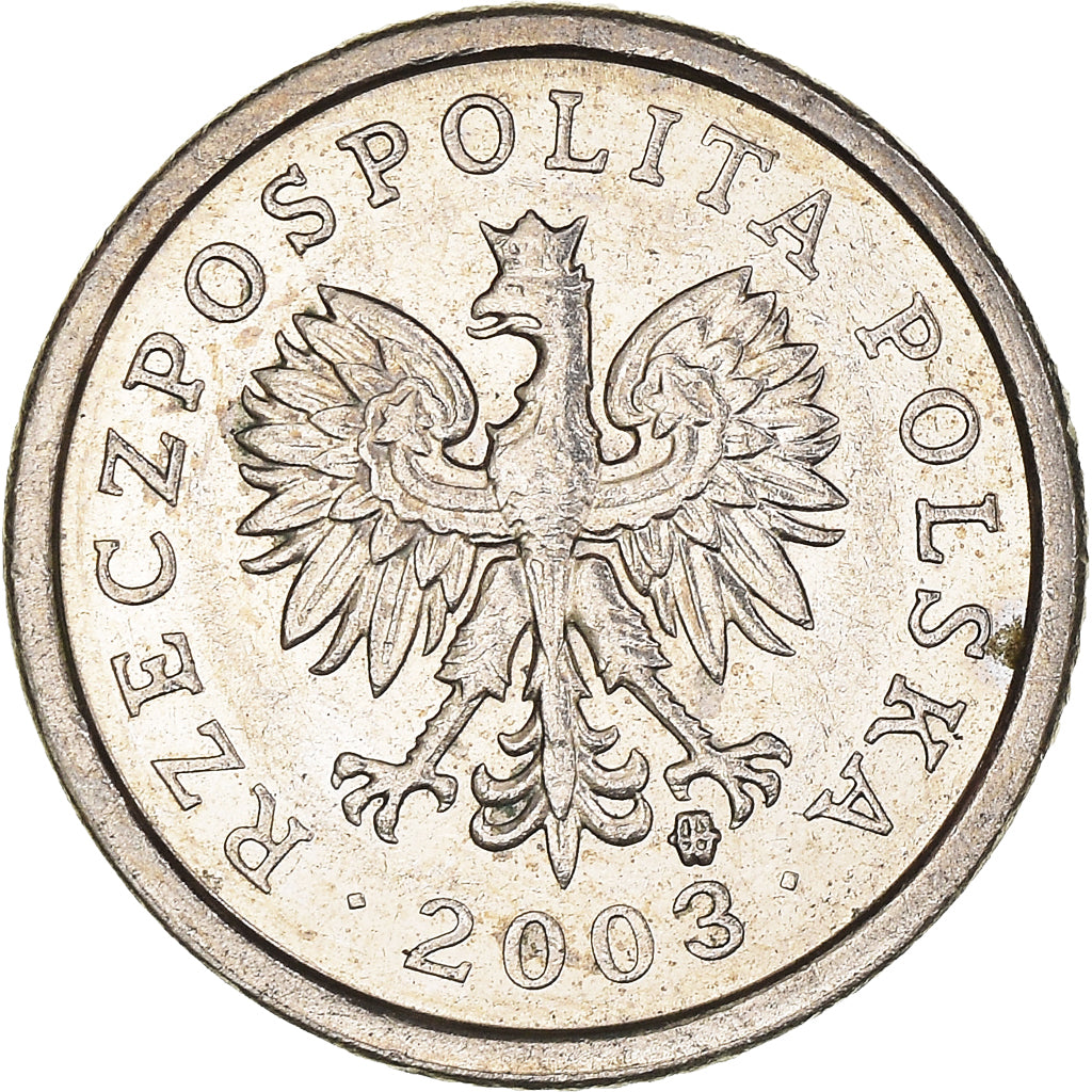 Moneta, Polonia, 10 Groszy, 2003