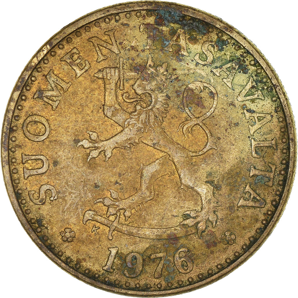 Munten, Finland, 20 Pennia, 1976