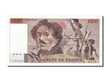 Geldschein, Frankreich, 100 Francs, 100 F 1978-1995 ''Delacroix'', 1990, UNZ