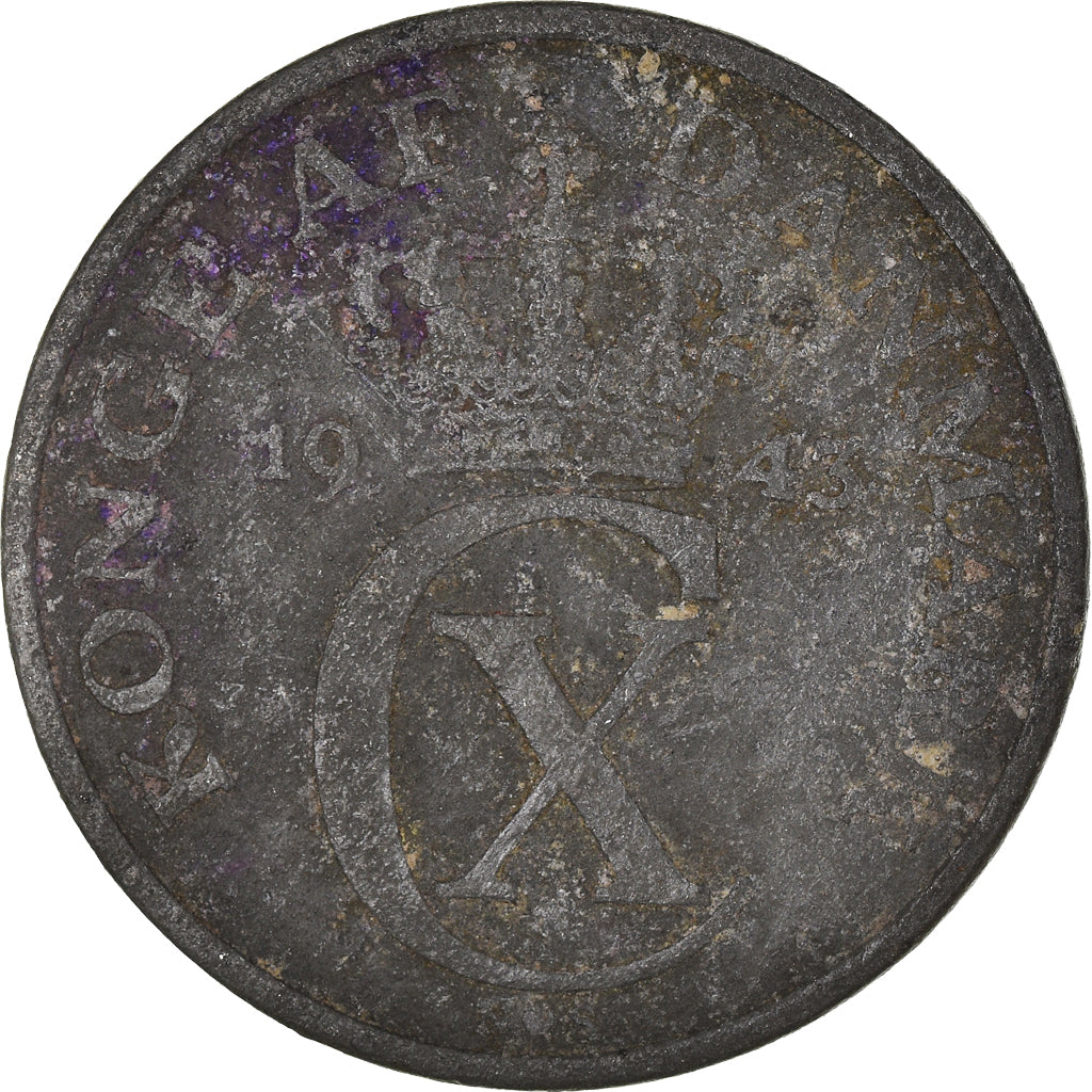 Coin, Denmark, 5 Öre, 1943