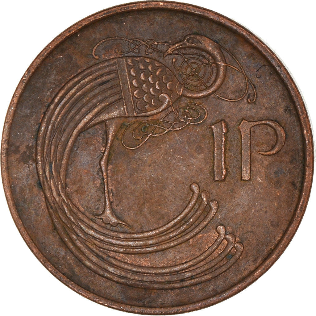 Moeda, REPÚBLICA DA IRLANDA, Penny, 1996