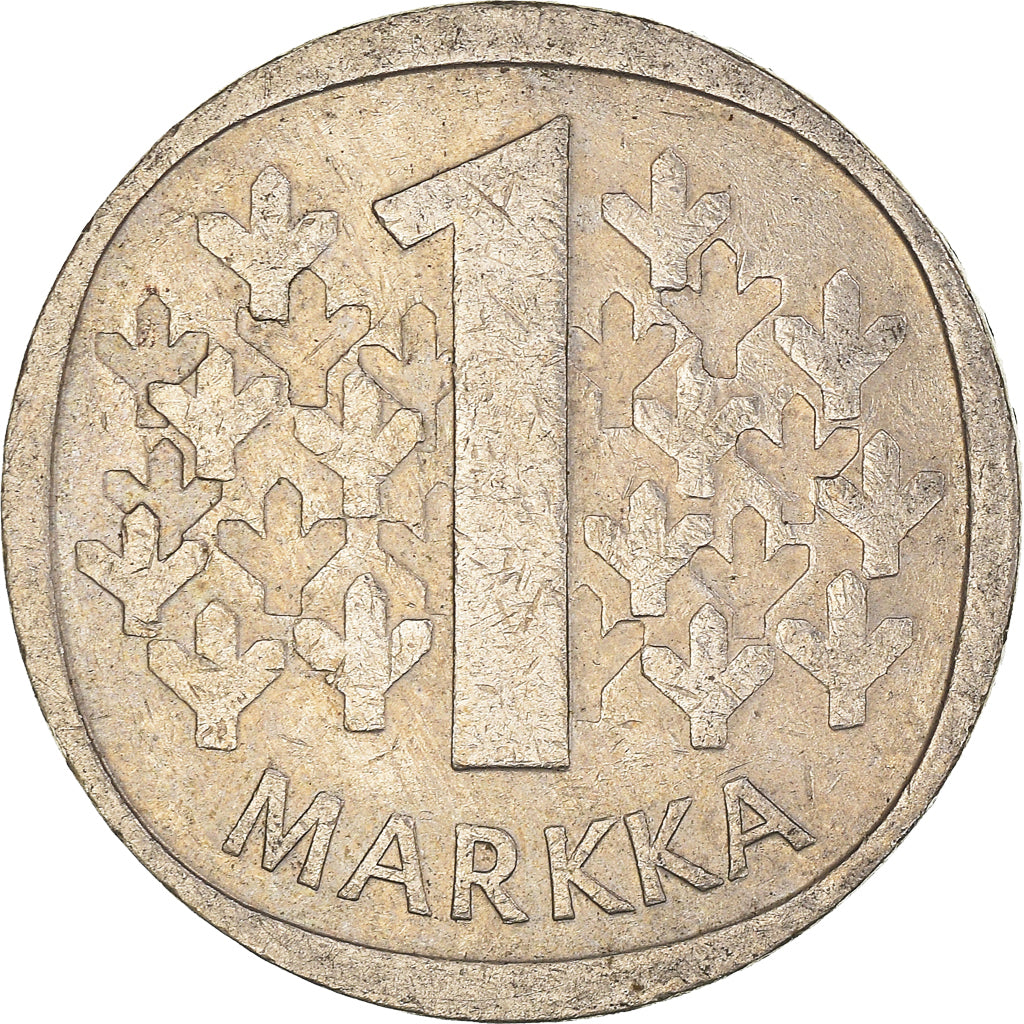 Moneda, Finlandia, Markka, 1974