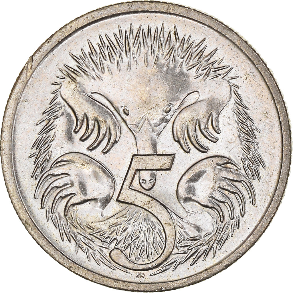 Moeda, Austrália, 5 Cents, 2006