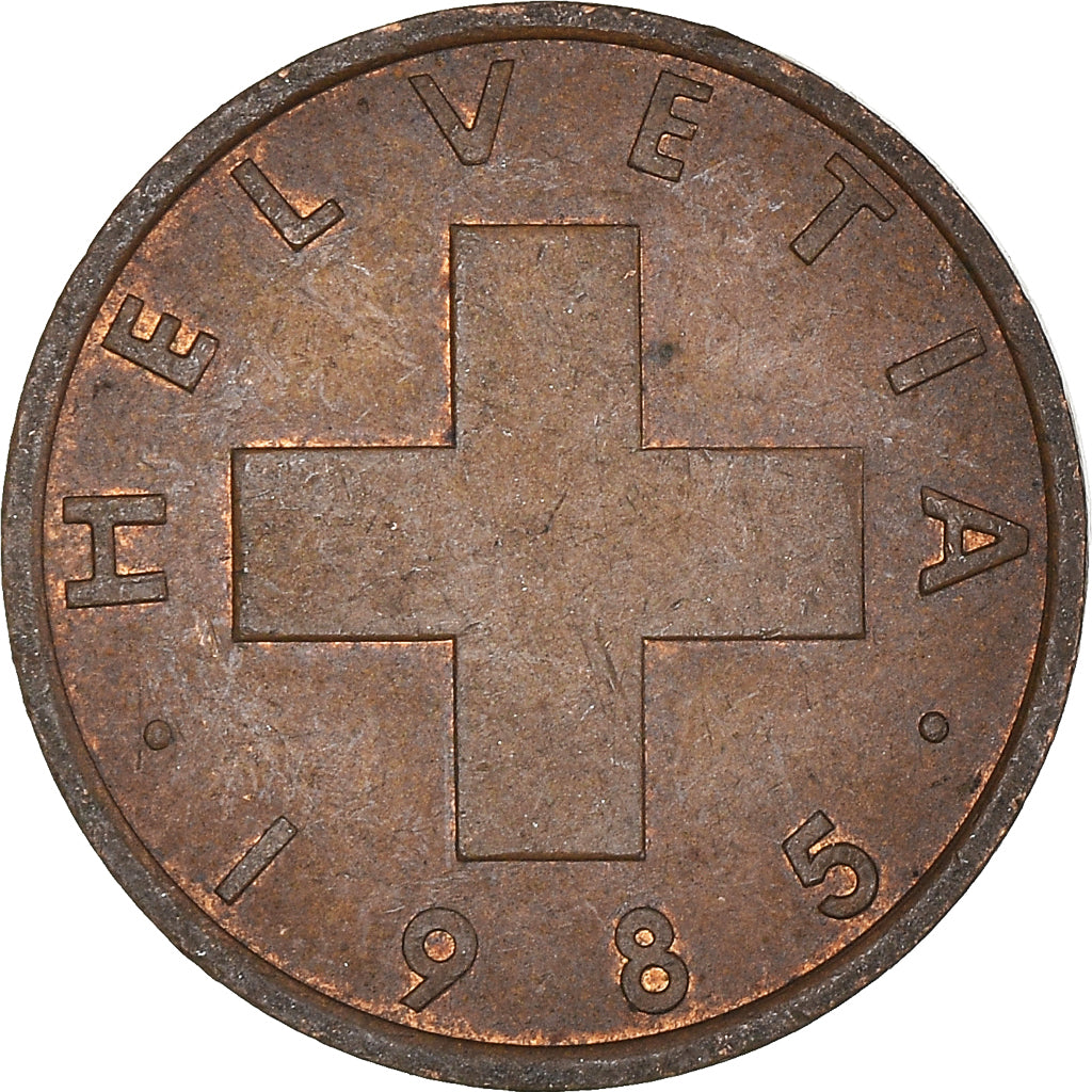 Moneda, Suiza, Franc, 1985