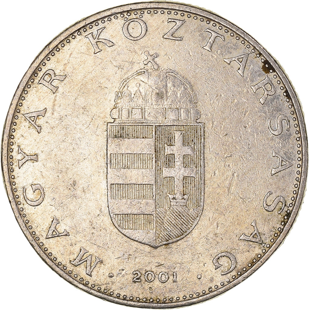 Münze, Ungarn, 10 Forint, 2001