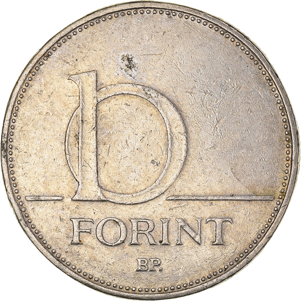 Münze, Ungarn, 10 Forint, 2001