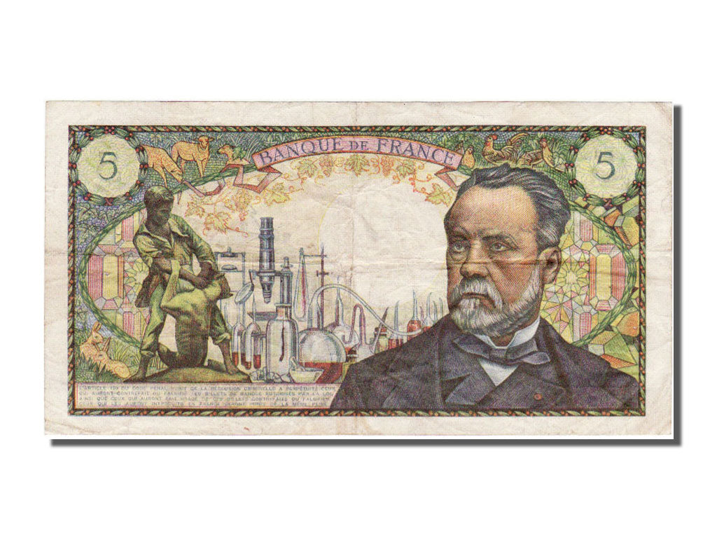 5 Francs Type Pasteur