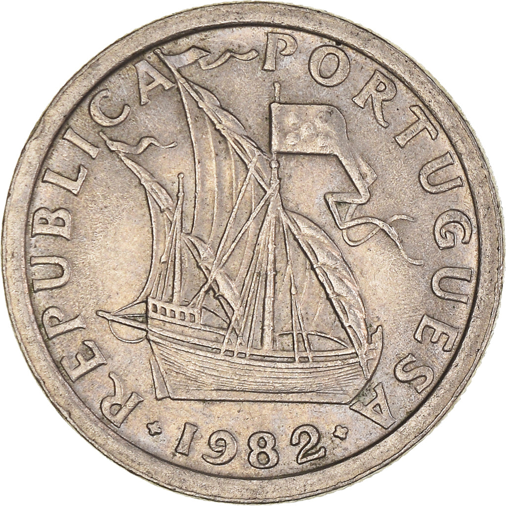 Coin, Portugal, 2-1/2 Escudos, 1982