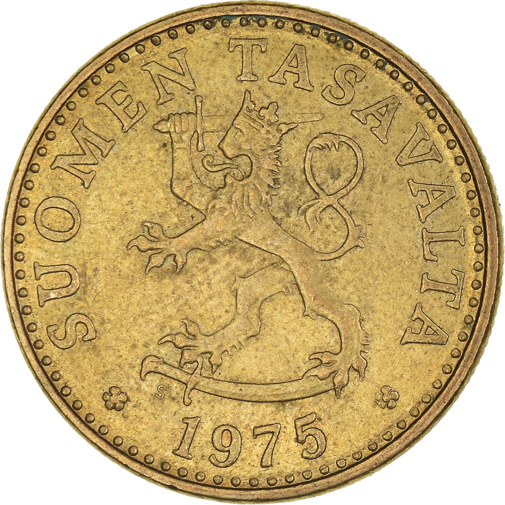 Moneda, Finlandia, 20 Pennia, 1975