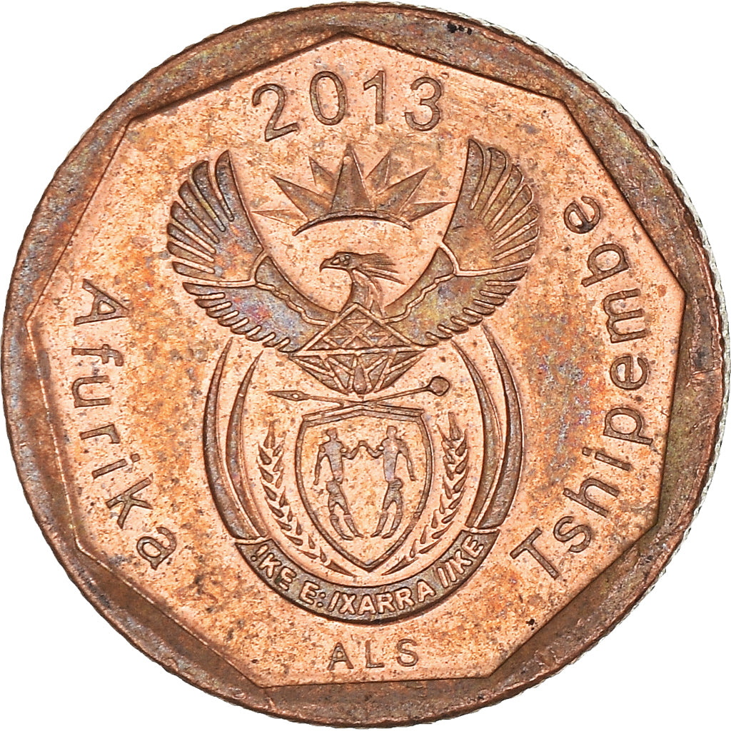 Monnaie, Afrique du Sud, 10 Cents, 2013