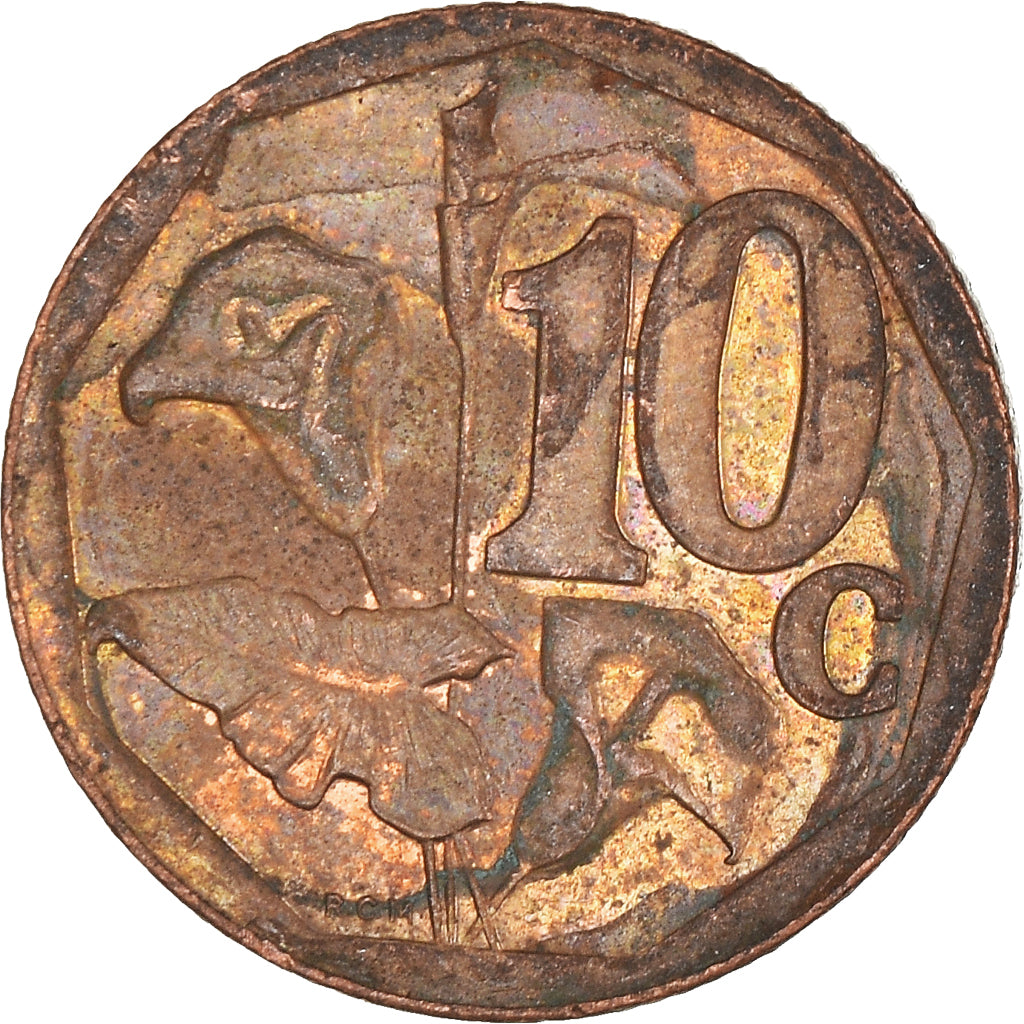 Monnaie, Afrique du Sud, 10 Cents, 2013
