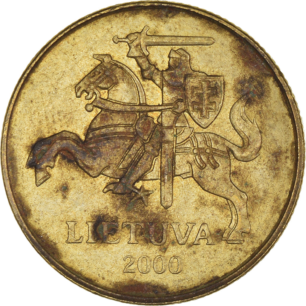 Monnaie, Lituanie, 50 Centu, 2000