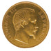 FRANCE, Napoléon III, 50 Francs, 1855, Paris, KM #785.1, EF(40-45), Gold, Gadour