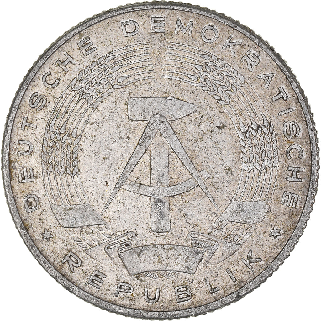 Moeda, ALEMANHA - REPÚBLICA DEMOCRÁTICA, 2 Mark, 1957