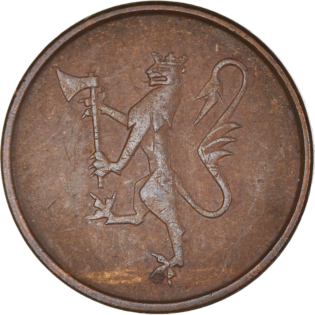 Moneda, Noruega, 5 Öre, 1973