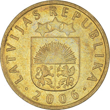 Monnaie, Lettonie, 5 Santimi, 2006