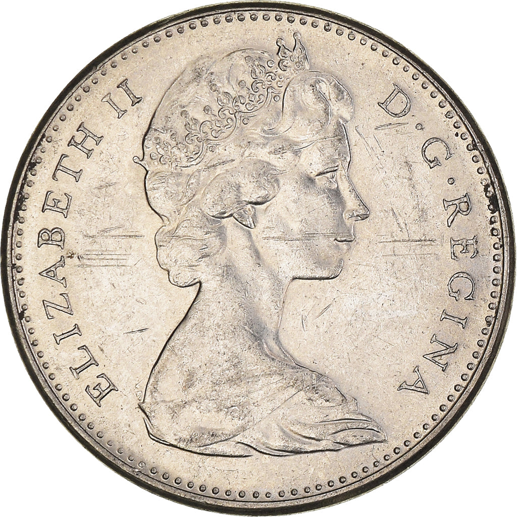 Moneda, Canadá, 5 Cents, 1969