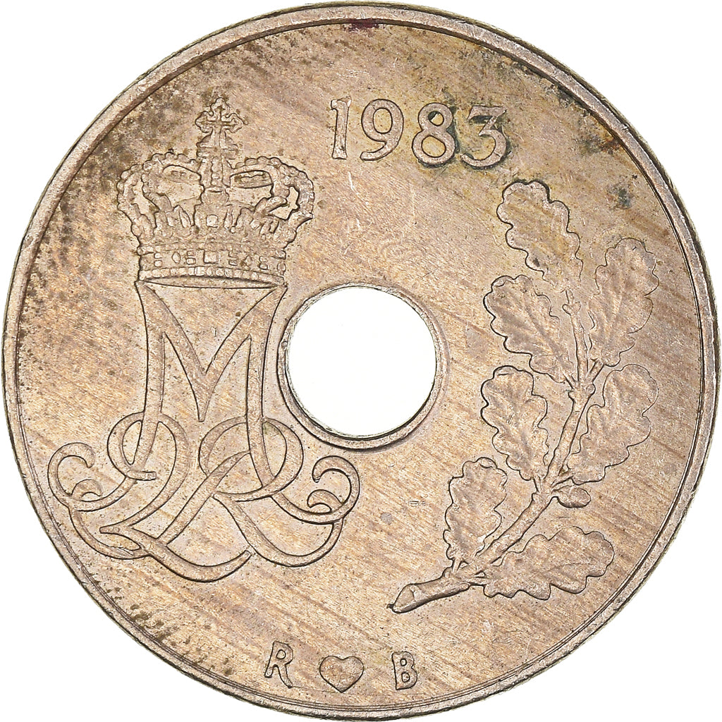 Munten, Denemarken, 25 Öre, 1983
