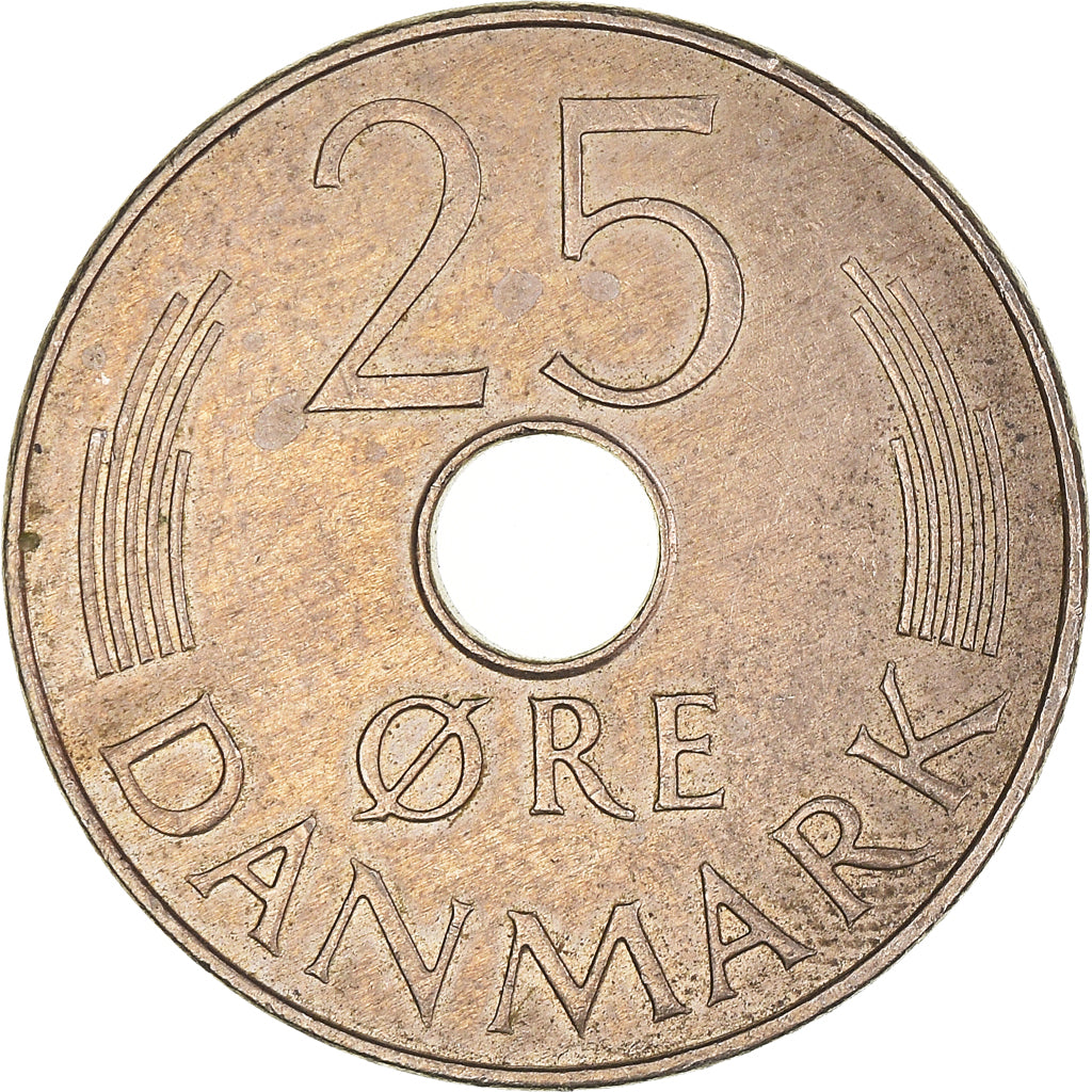 Munten, Denemarken, 25 Öre, 1983