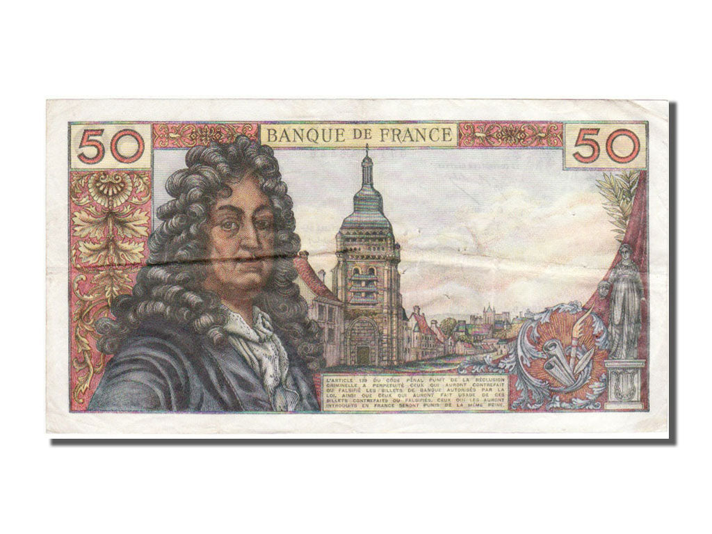France, 50 Francs, 50 F 1962-1976 ''Racine'', 1976, KM #148f, 1976-01-02,...