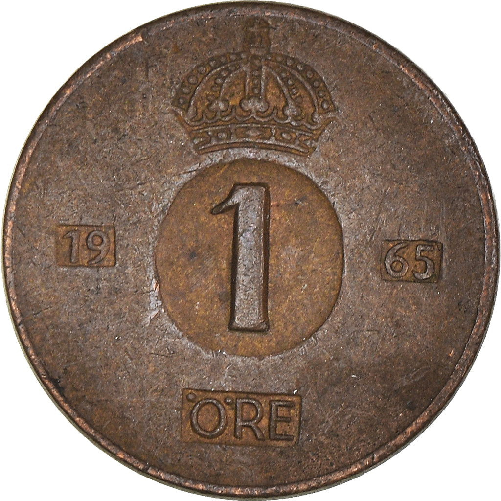 Coin, Sweden, Ore, 1965