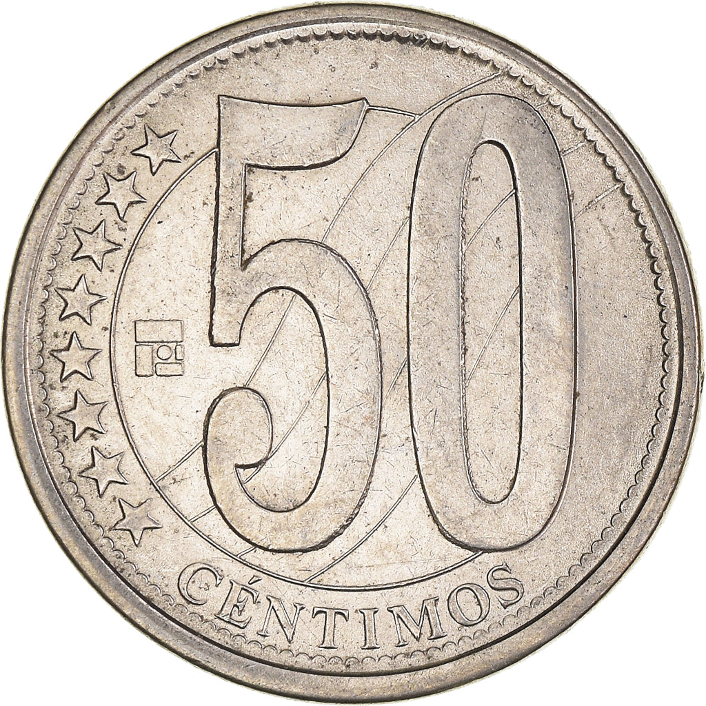 Moeda, Venezuela, 50 Centimos, 2007