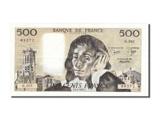 Banknote, France, 500 Francs, 500 F 1968-1993 ''Pascal'', 1982, 1982-08-05