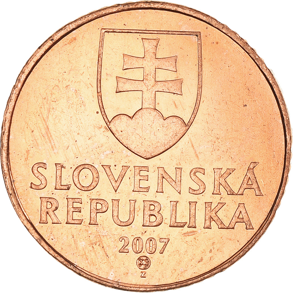 Coin, Slovakia, 50 Halierov, 2007