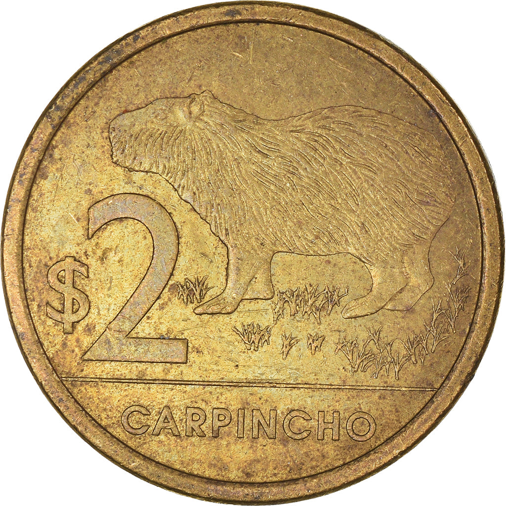 Moneda, Uruguay, 2 Pesos Uruguayos, 2011