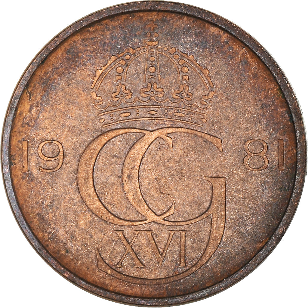 Coin, Sweden, 5 Öre, 1981