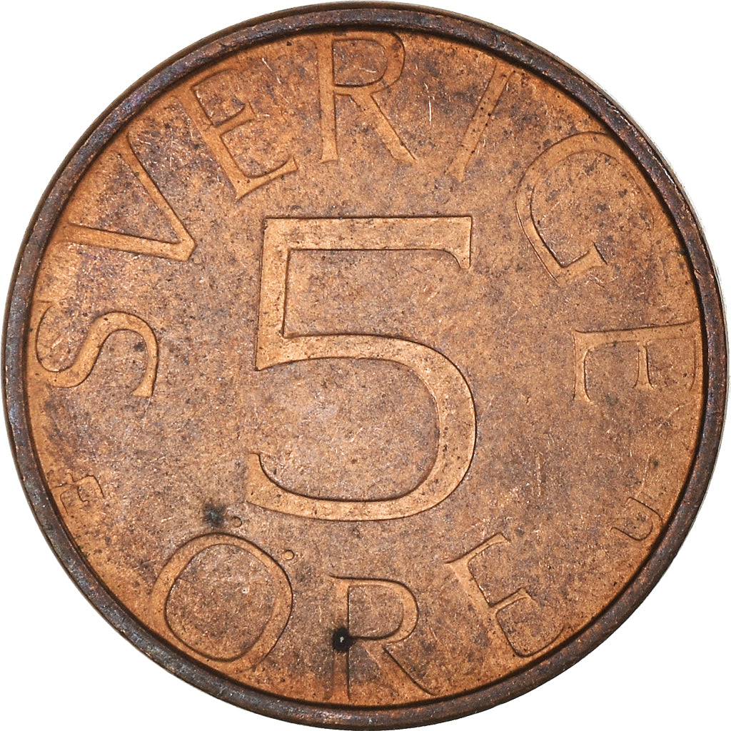 Coin, Sweden, 5 Öre, 1981