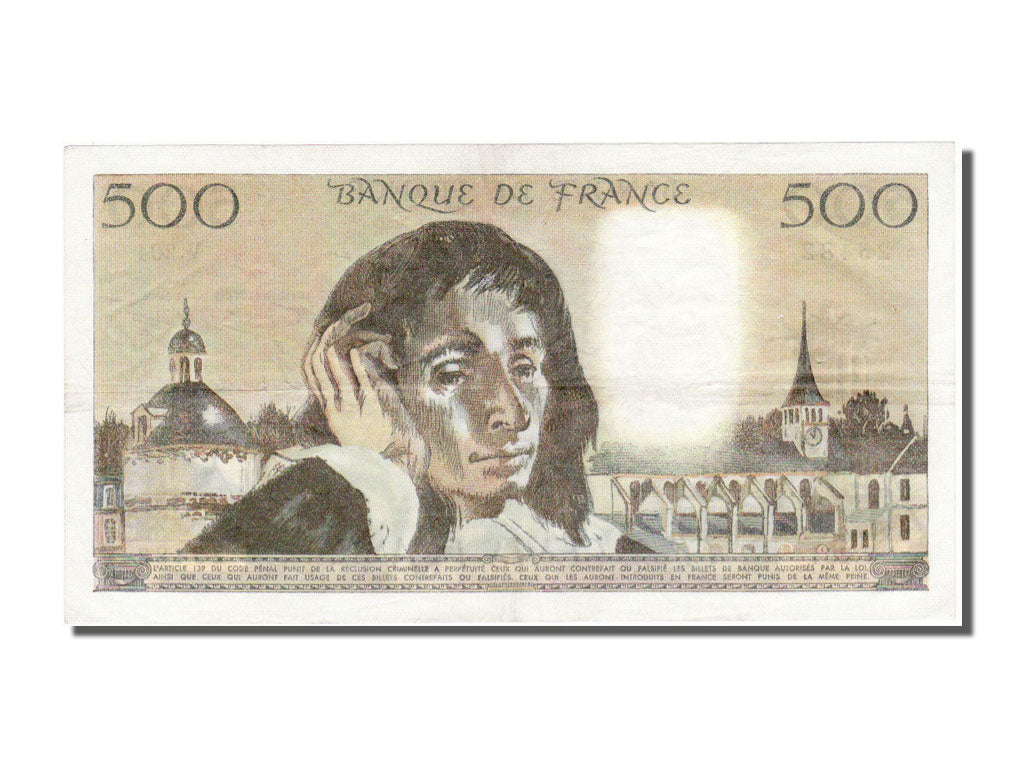 Billet, France, 500 Francs, 500 F 1968-1993 ''Pascal'', 1984, 1984-01-05, SUP+
