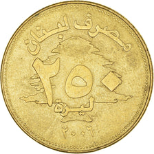 Moneta, Libano, 250 Livres, 2006