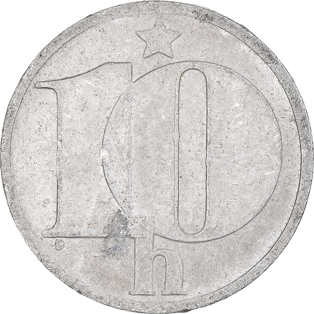 Munten, Tsjecho-Slowakije, 10 Haleru, 1981