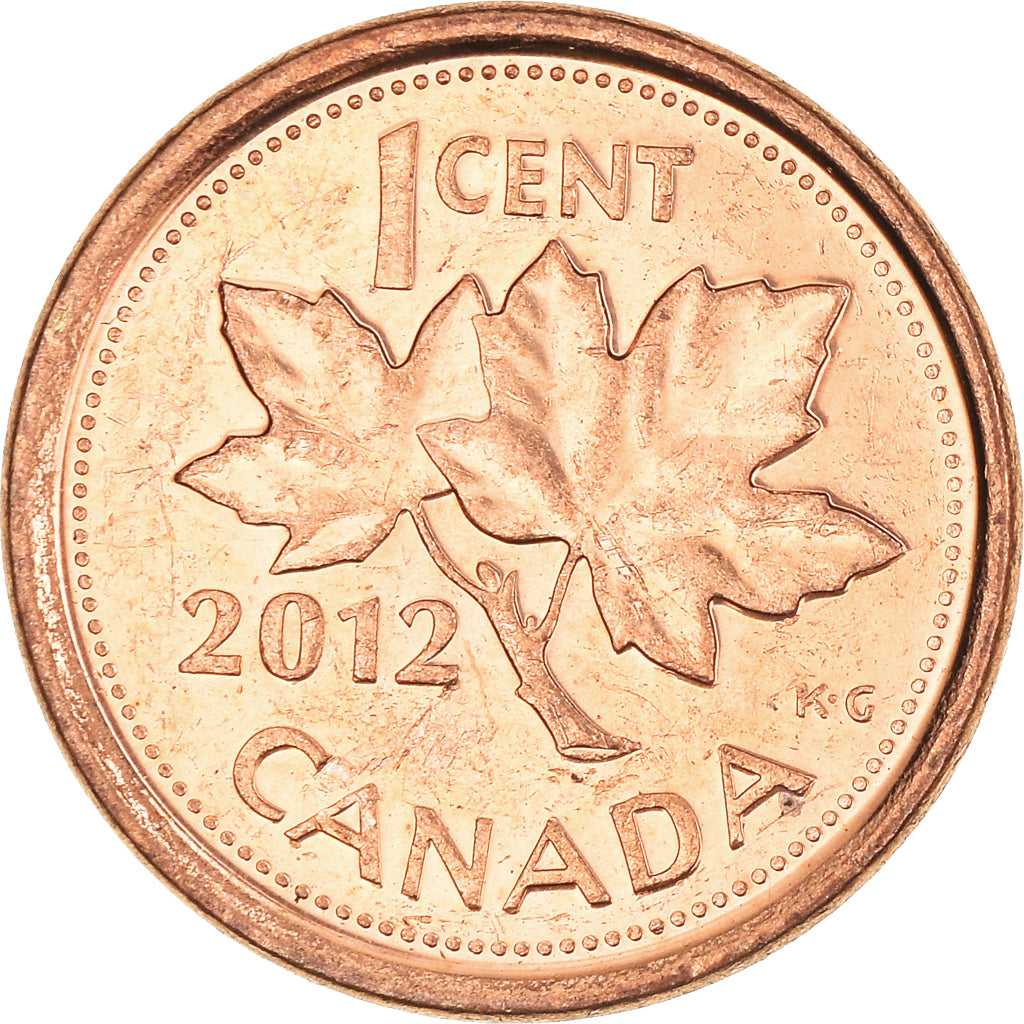 Coin, Canada, Cent, 2012
