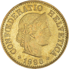Moeda, Suíça, 5 Rappen, 1996