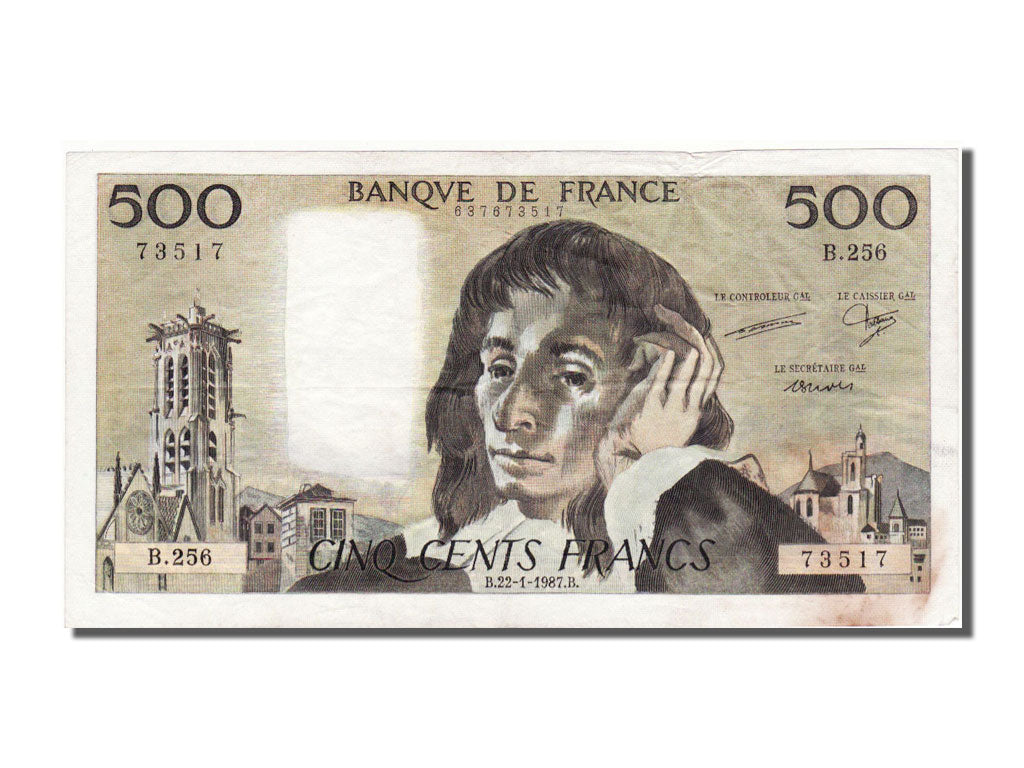 500 Francs type Pascal