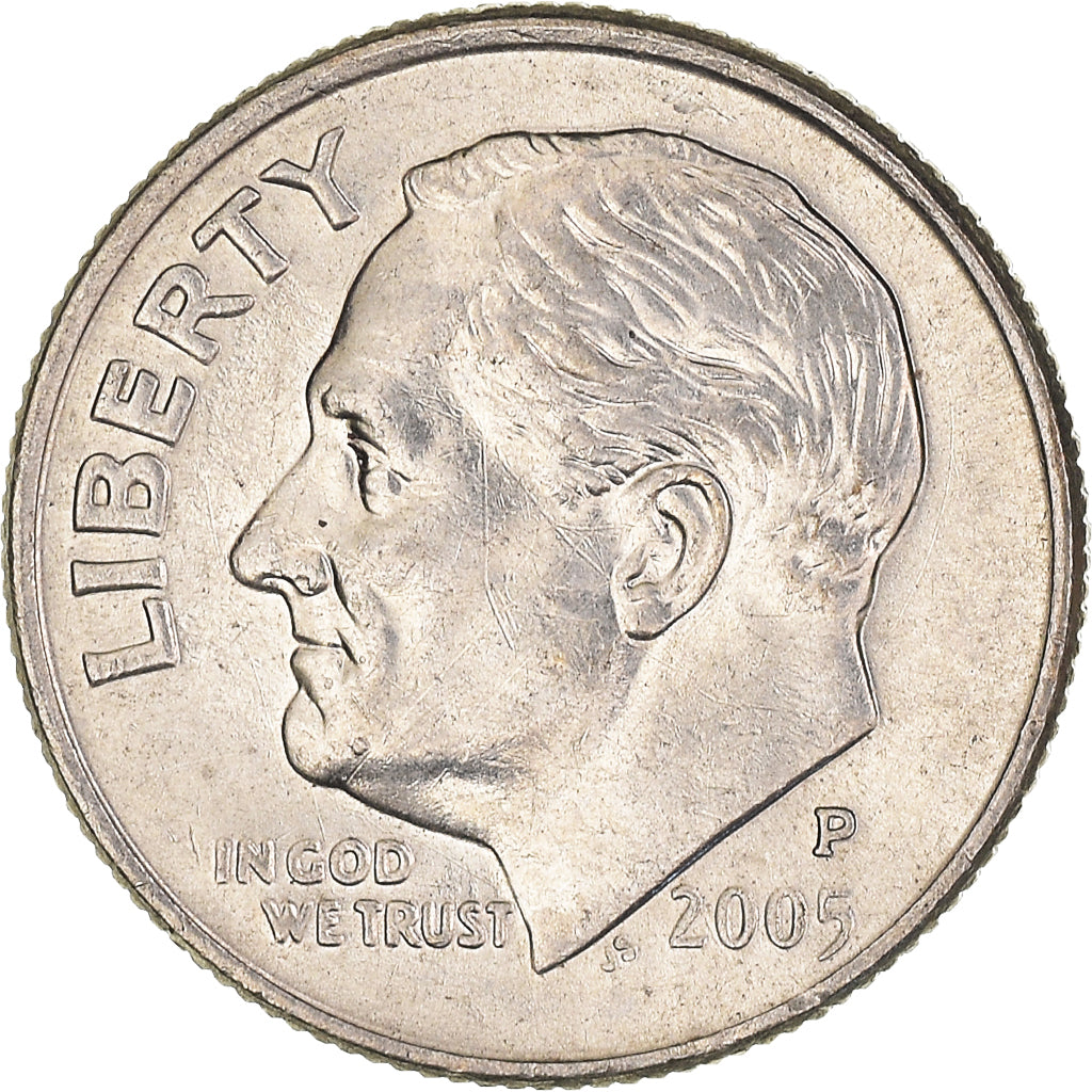 Moneda, Estados Unidos, Dime, 2005