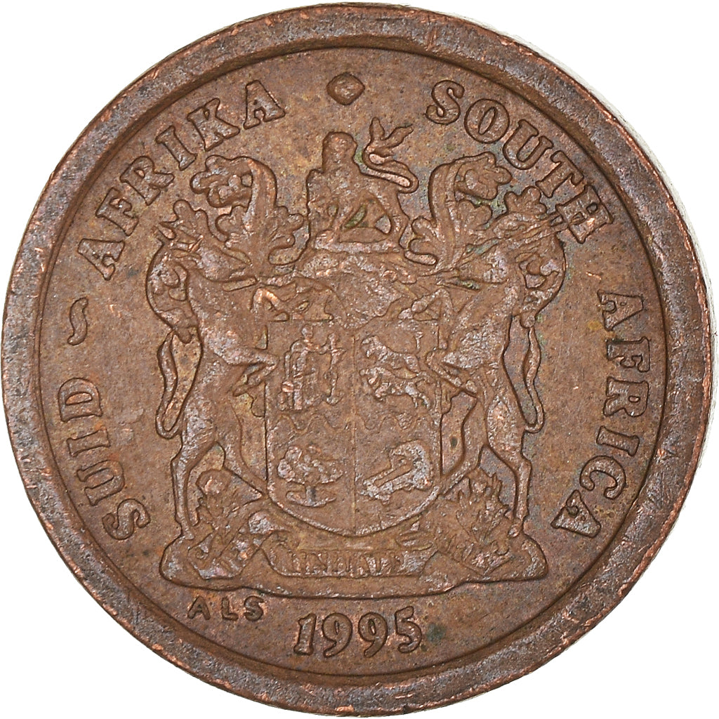 Moneta, Południowa Afryka, 2 Cents, 1995