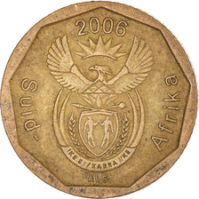 Coin, South Africa, 10 Cents, 2006