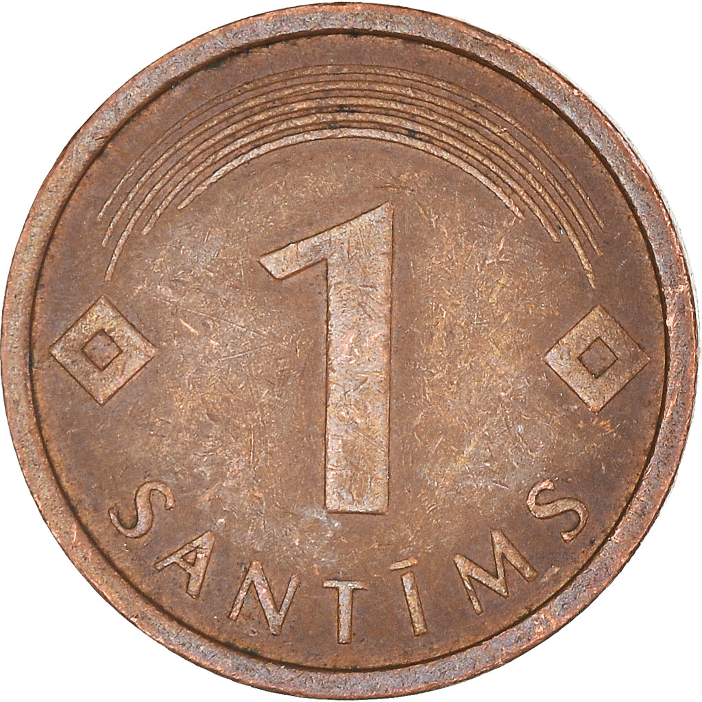 Coin, Latvia, Santims, 2005