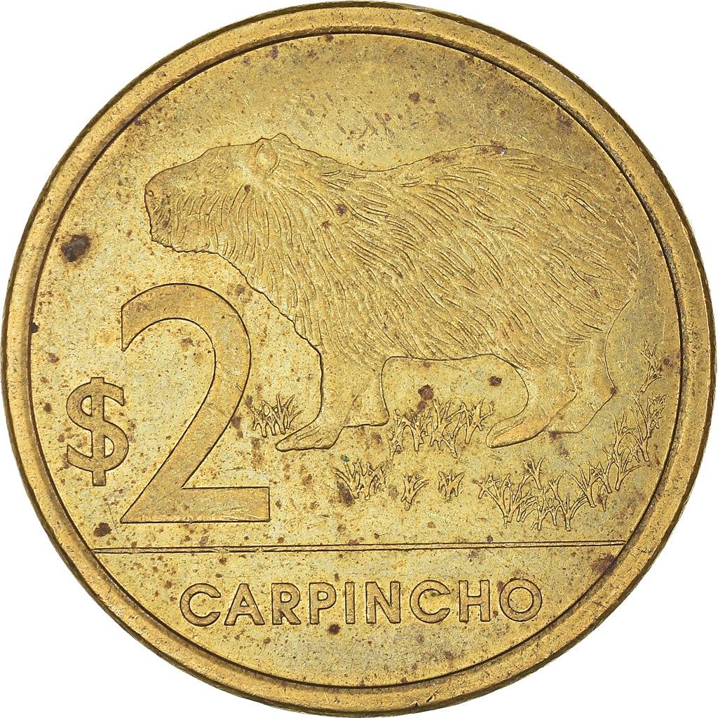 Moneda, Uruguay, 2 Pesos Uruguayos, 2011
