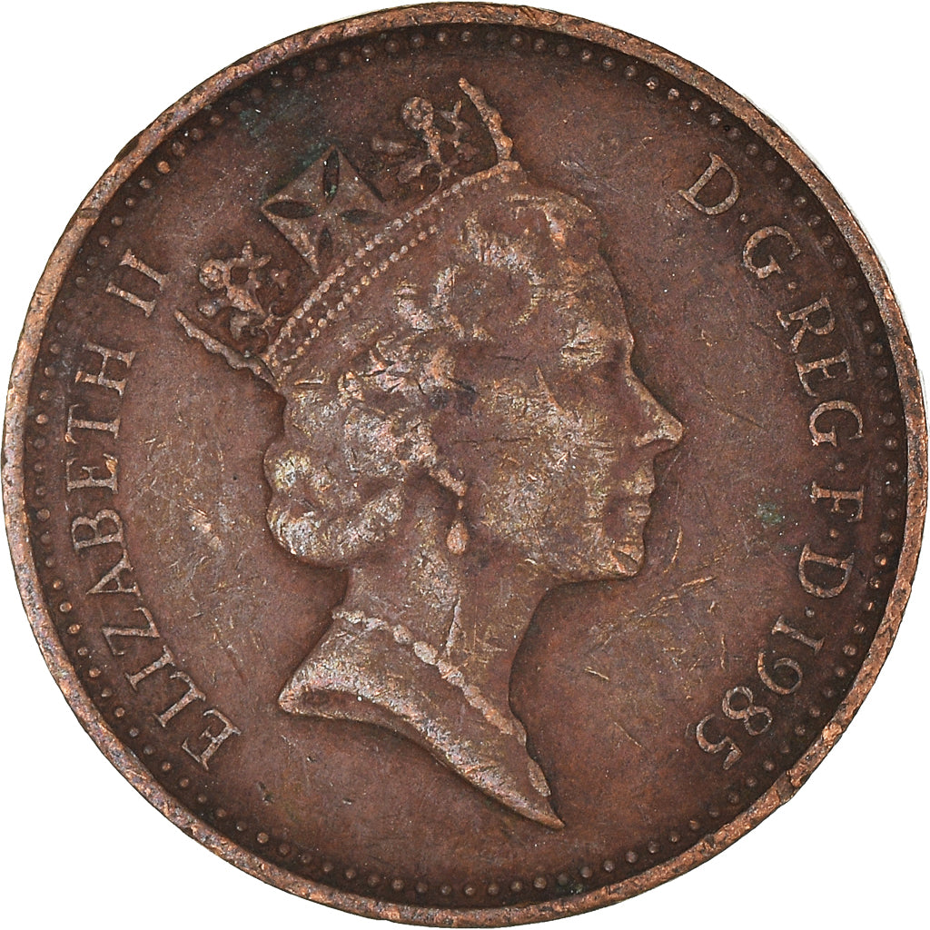 Moneda, Gran Bretaña, Penny, 1958