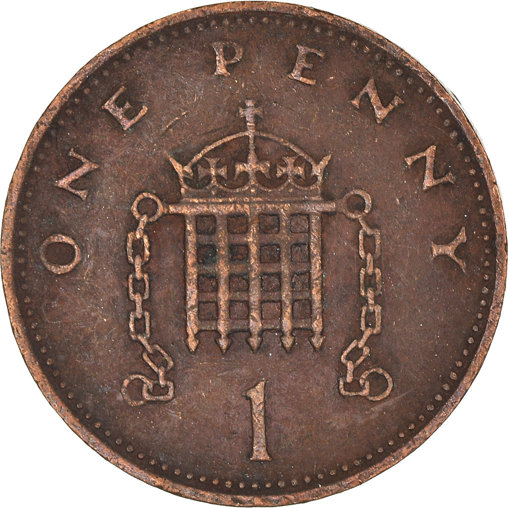 Moneda, Gran Bretaña, Penny, 1958